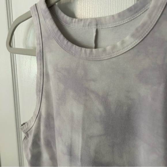Purple Tie-Dye Tank Dress - Picture 2 of 5